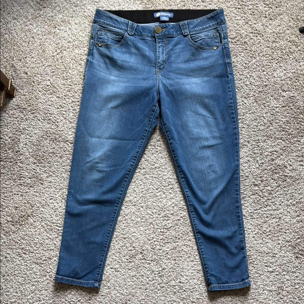 Democracy “Ab” Solution Jeans 👖 Sz 14 - Picture 1 of 9